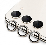 Samsung Galaxy S24 Gold Metal Kamera Lens Koruyucu