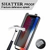 Dafoni iPhone SE 2020 Full Privacy Tempered Glass Premium Siyah Cam Ekran Koruyucu - Resim: 2