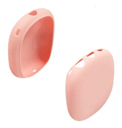 AirPods Max Pembe Silikon Kılıf - 1