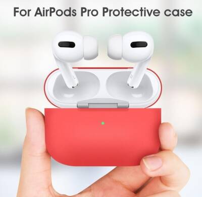 AirPods Pro Lacivert Silikon Kılıf - 2