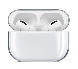 AirPods Pro Şeffaf Silikon Kılıf - 1