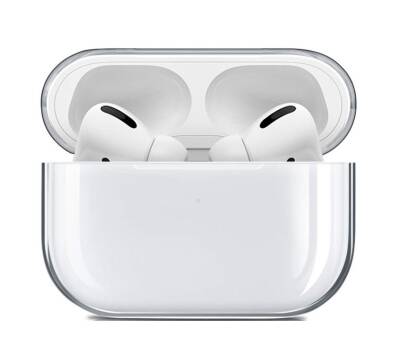 AirPods Pro Şeffaf Silikon Kılıf - 1