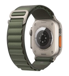 Alpi Loop Apple Watch Ultra Yeşil Kordon (49mm) - 3