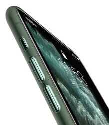 Benks Lollipop iPhone 11 Pro Ultra İnce Yeşil Rubber Kılıf - 8