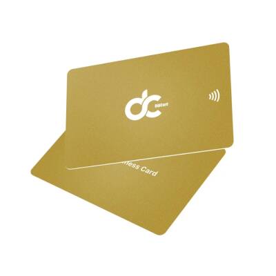 Business Card Dijital Gold Kartvizit - 1