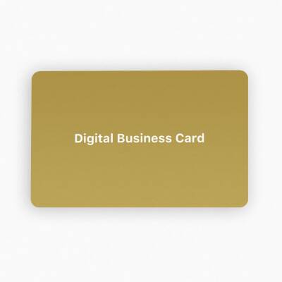 Business Card Dijital Gold Kartvizit - 3