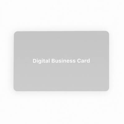 Business Card Dijital Silver Kartvizit - 8