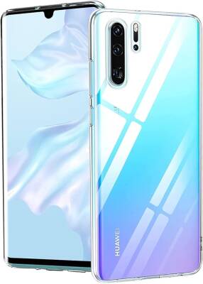 Dafoni Aircraft Huawei P30 Pro Ultra İnce Şeffaf Silikon Kılıf - 1