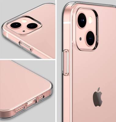 Dafoni Aircraft iPhone 13 Ultra İnce Şeffaf Silikon Kılıf - 2