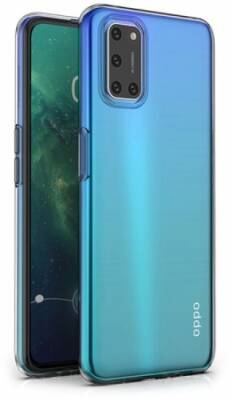 Dafoni Aircraft Oppo A92 Ultra İnce Şeffaf Silikon Kılıf - 1