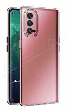 Dafoni Aircraft Oppo Reno4 Pro Ultra İnce Şeffaf Silikon Kılıf - 1