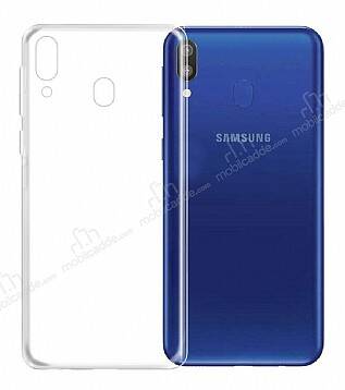 Dafoni Aircraft Samsung Galaxy A10 Ultra İnce Şeffaf Silikon Kılıf - 1