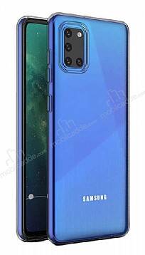 Dafoni Aircraft Samsung Galaxy A31 Ultra İnce Şeffaf Silikon Kılıf - 1