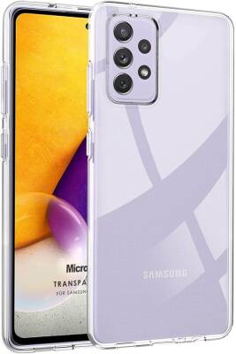 Dafoni Aircraft Samsung Galaxy A52 / A52 5G Ultra İnce Şeffaf Silikon Kılıf - 1