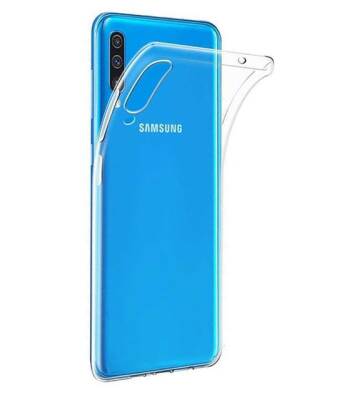 Dafoni Aircraft Samsung Galaxy A70 Ultra İnce Şeffaf Silikon Kılıf - 1