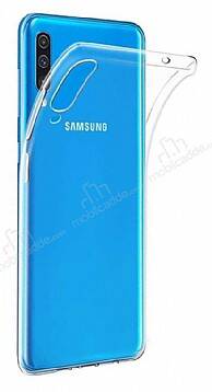 Dafoni Aircraft Samsung Galaxy A70 Ultra İnce Şeffaf Silikon Kılıf - 1