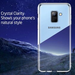 Dafoni Aircraft Samsung Galaxy J6 Plus Ultra İnce Şeffaf Silikon Kılıf - 2