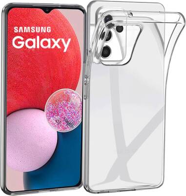 Dafoni Aircraft Samsung Galaxy M13 Ultra İnce Şeffaf Silikon Kılıf - 1