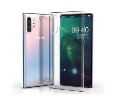 Dafoni Aircraft Samsung Galaxy Note 10 Plus Ultra İnce Şeffaf Silikon Kılıf - 1