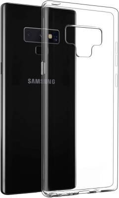 Dafoni Aircraft Samsung Galaxy Note 9 Ultra İnce Şeffaf Silikon Kılıf - 1