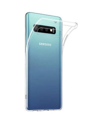 Dafoni Aircraft Samsung Galaxy S10 Ultra İnce Şeffaf Silikon Kılıf - 1