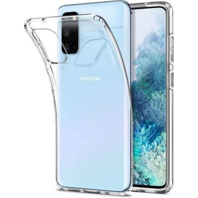 Dafoni Aircraft Samsung Galaxy S20 Şeffaf İnce Silikon Kılıf - 1