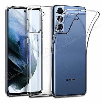 Dafoni Aircraft Samsung Galaxy S22 Plus 5G Şeffaf Ultra İnce Silikon Kılıf - 1