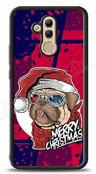 Dafoni Art Huawei Mate 20 Lite Christmas Pug Kılıf - 1