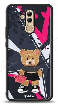 Dafoni Art Huawei Mate 20 Lite Rock And Roll Teddy Bear Kılıf - 1