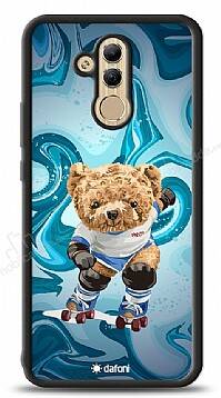 Dafoni Art Huawei Mate 20 Lite Skating Teddy Bear Kılıf - 1