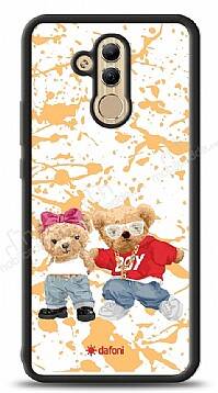 Dafoni Art Huawei Mate 20 Lite Style Couple Teddy Kılıf - 1