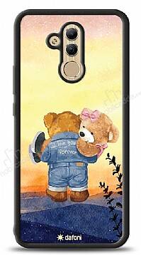 Dafoni Art Huawei Mate 20 Lite Sunset Teddy Bears Kılıf - 1