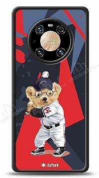 Dafoni Art Huawei Mate 40 Pro Baseball Bear Kılıf - 1