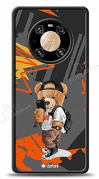 Dafoni Art Huawei Mate 40 Pro Cool Teddy Bear Kılıf - 1