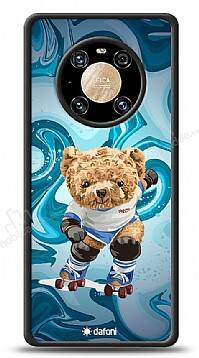 Dafoni Art Huawei Mate 40 Pro Skating Teddy Bear Kılıf - 1