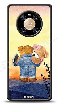 Dafoni Art Huawei Mate 40 Pro Sunset Teddy Bears Kılıf - 1