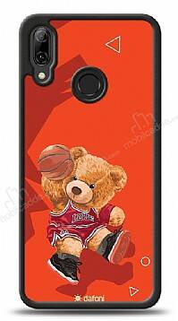 Dafoni Art Huawei P Smart 2019 Basketball Bear Kılıf - 1