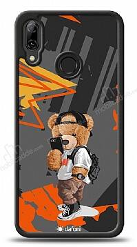 Dafoni Art Huawei P Smart 2019 Cool Teddy Bear Kılıf - 1