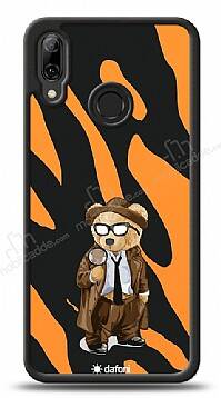 Dafoni Art Huawei P Smart 2019 Detective Teddy Bear Kılıf - 1