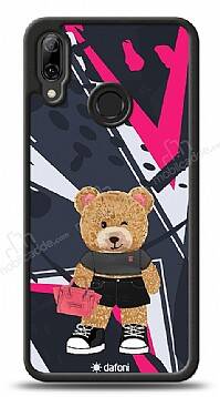 Dafoni Art Huawei P Smart 2019 Rock And Roll Teddy Bear Kılıf - 1