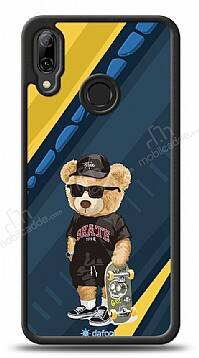 Dafoni Art Huawei P Smart 2019 Skate Bear Kılıf - 1