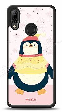 Dafoni Art Huawei P20 Lite Smiling Penguin Kılıf - 1