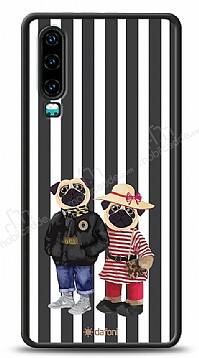 Dafoni Art Huawei P30 Cool Pugs Kılıf - 1