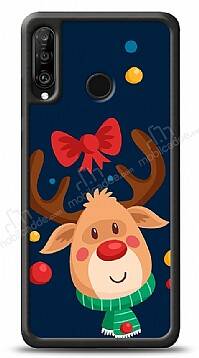 Dafoni Art Huawei P30 Lite Christmas Deer Kılıf - 1