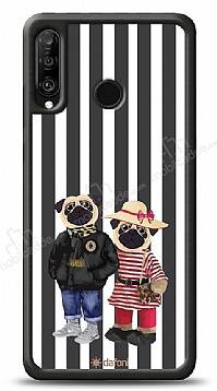 Dafoni Art Huawei P30 Lite Cool Pugs Kılıf - 1