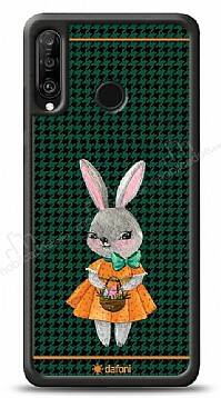 Dafoni Art Huawei P30 Lite Lady Rabbit Kılıf - 1