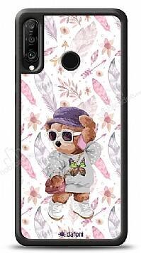 Dafoni Art Huawei P30 Lite Pretty Teddy Kılıf - 1