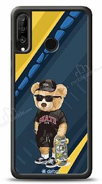 Dafoni Art Huawei P30 Lite Skate Bear Kılıf - 1