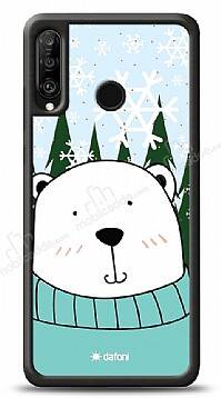 Dafoni Art Huawei P30 Lite Snow Bear Kılıf - 1