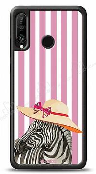 Dafoni Art Huawei P30 Lite Zebra Fashion Kılıf - 1